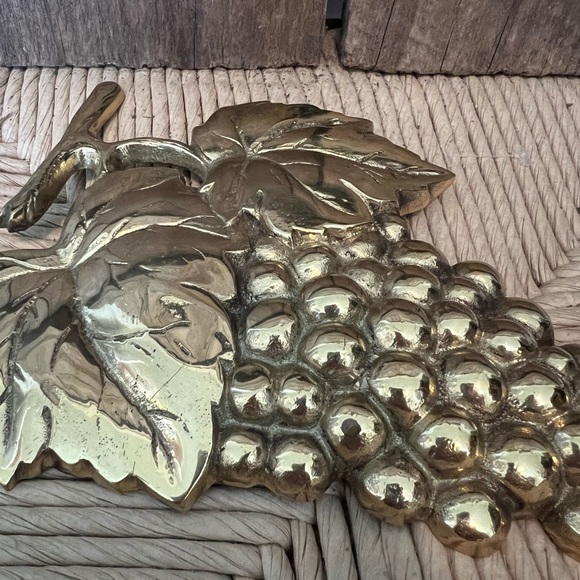 Bom bay Solid Brass Sconce Candle Holder Brass GRAPES - Picture 10 of 11